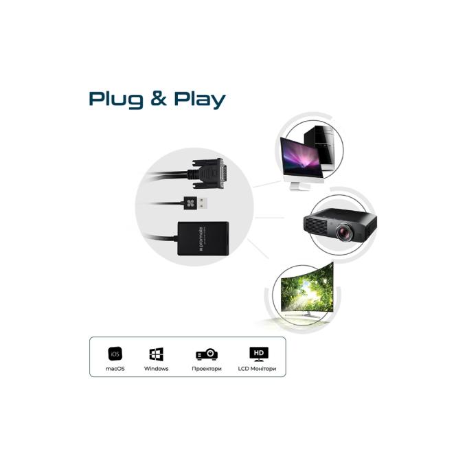 Promate prolink-v2h.black