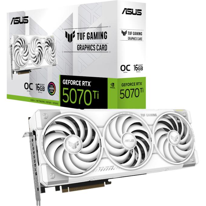 ASUS TUF-RTX5070TI-O16G-WHITE-GAMIN