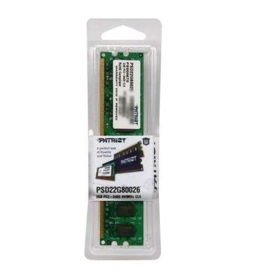 Память Patriot DDR2 4GB 800MHz SIG retail PSD24G8002