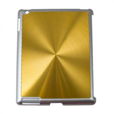 Чехол для планшета Drobak 9.7" Apple iPad3 Aluminium Panel Gold 210223