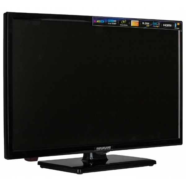 Телевизор Bravis LED-22D2000 black