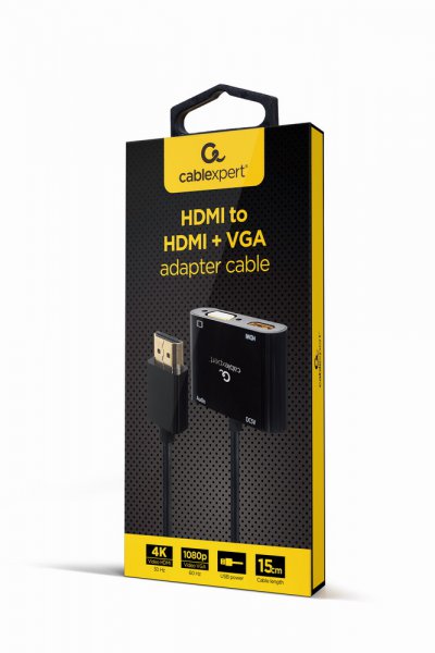 Cablexpert A-HDMIM-HDMIFVGAF-01