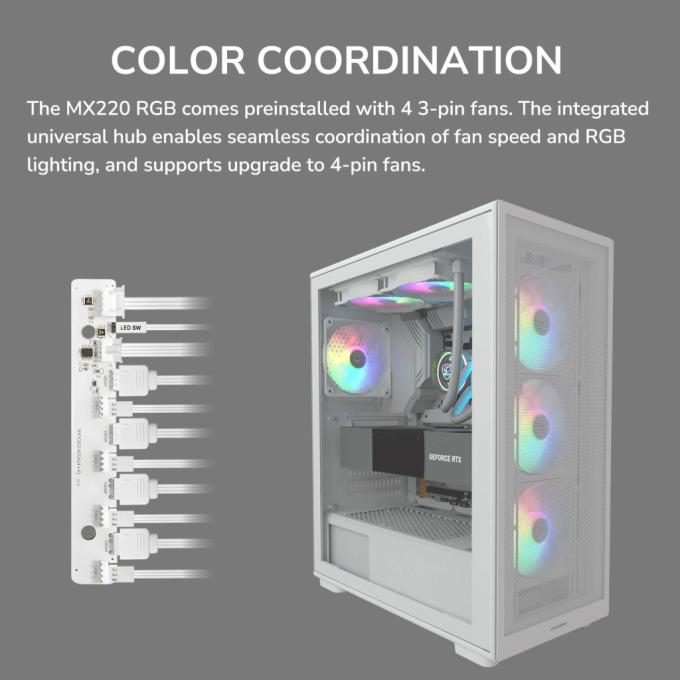 Cougar MX160 RGB White