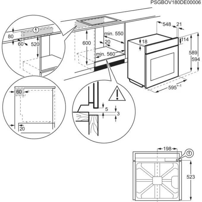 ELECTROLUX KOCBP39H