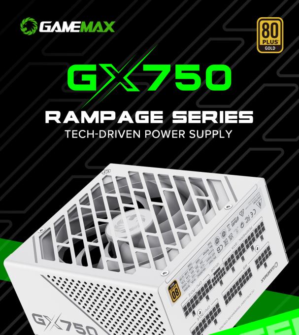 GAMEMAX GX-750 PRO WH(ATX3.1PCIe5.1)