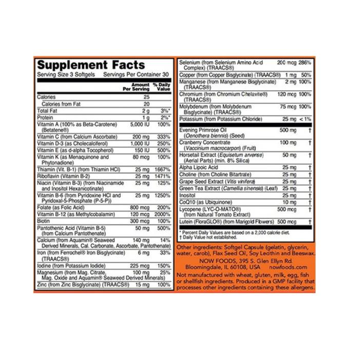 Now Foods NF3802