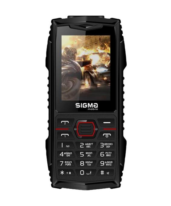 Sigma mobile X-treme AZ68 Black/Red