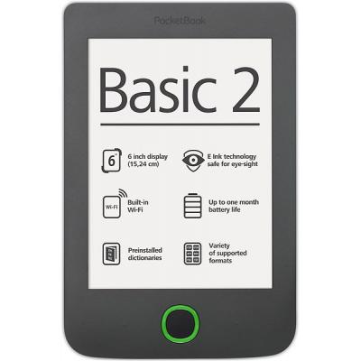 Электронная книга PocketBook Basic 2 Grey PB614-Y-CIS