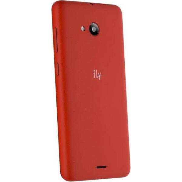 Смартфон Fly FS458 Stratus 7 Dual Sim Red; 4.5" (854х480) TN / MediaTek MT6570 / камера 5 Мп + 2 Мп / ОЗУ 512 МБ / 8 ГБ встроенной + microSD до 32 ГБ / 3G (UMTS) / Bluetooth, Wi-Fi / GPS, A-GPS / ОС Android 6.0 (Marshmallow) / 135 x 66 x 10.3 мм, 124 г / 1750 мАч / красный FS458 Red