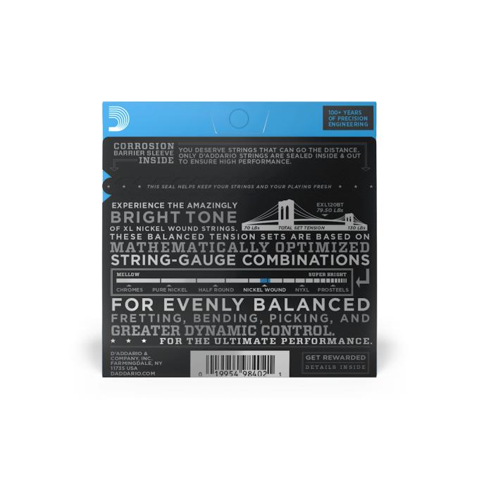 D'Addario EXL120BT