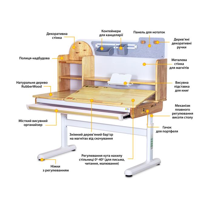ErgoKids BD-690 Wood L