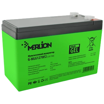 Merlion G-MLG1270F2 7A•ч 12В мультигель
