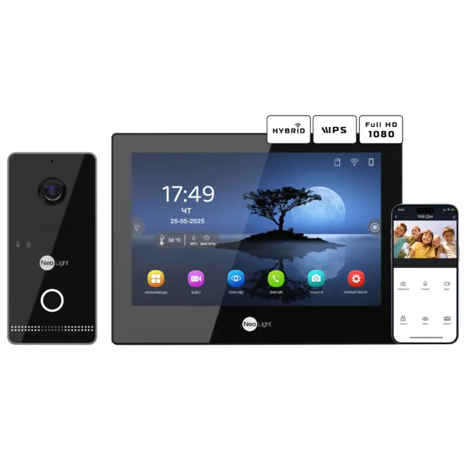 Neolight ALPHA Hybrid Black + OPTIMA IPW Black