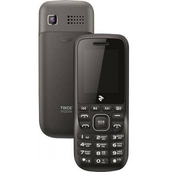 Мобильный телефон 2E E180 Dual Sim Grey 708744071033