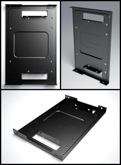 Переходник 5.25" to 3.5" & 2.5" ProLogix PRA-25-1