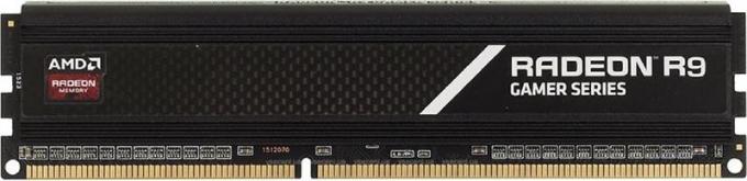 Пам'ять AMD Radeon DDR4 3000 8GB, 1.35V, Радiатор, XMP, Retail R948G3000U2S