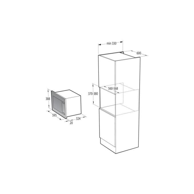 Gorenje BMX201AG1BG
