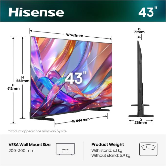 Hisense 43E7S