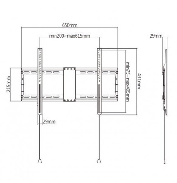 GEMBIRD WM-80F-01