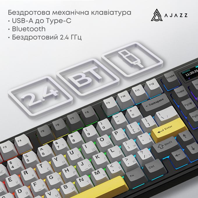 Ajazz AK980-V2-G-BGY