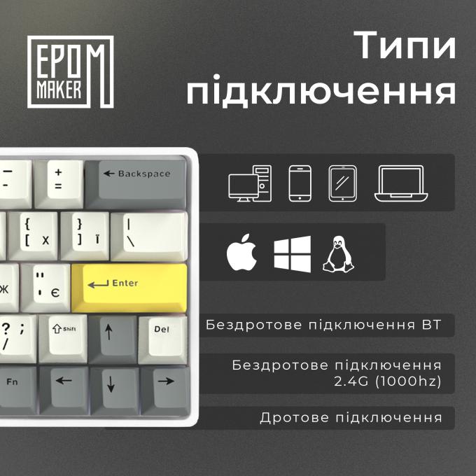 Epomaker EP64-W-M