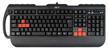 Клавиатура A4-tech X7-G700 Black PS/2