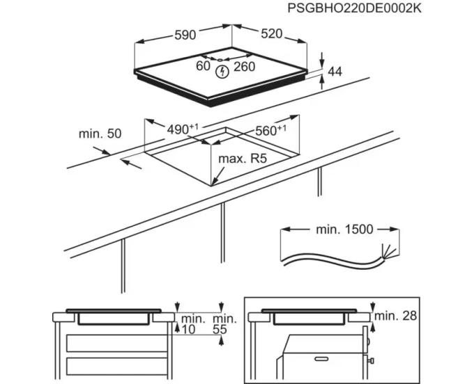 ELECTROLUX EIV63443CT