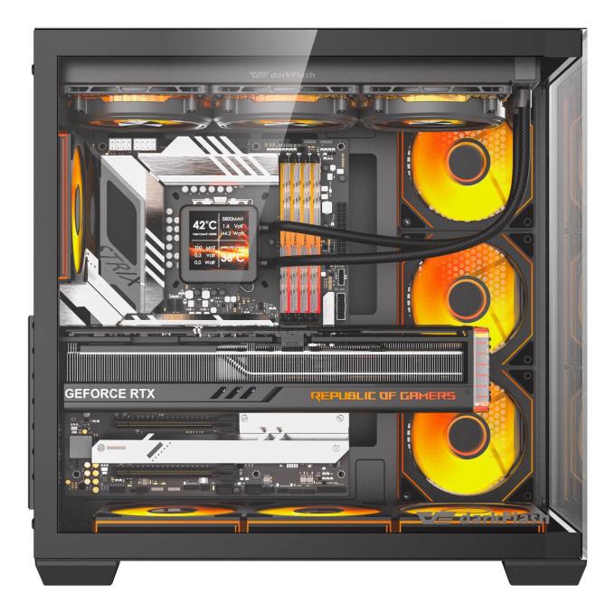 DARKFLASH C280 BLACK