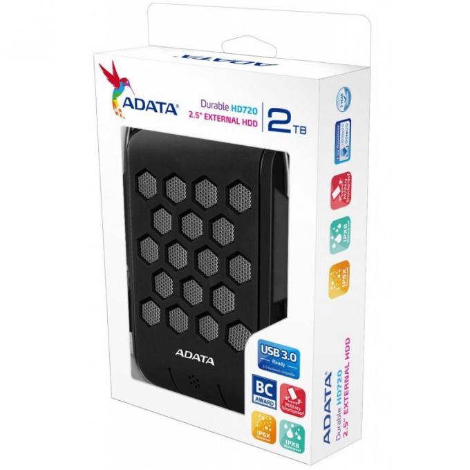Внешний жесткий диск ADATA AHD720-2TU3-CBK