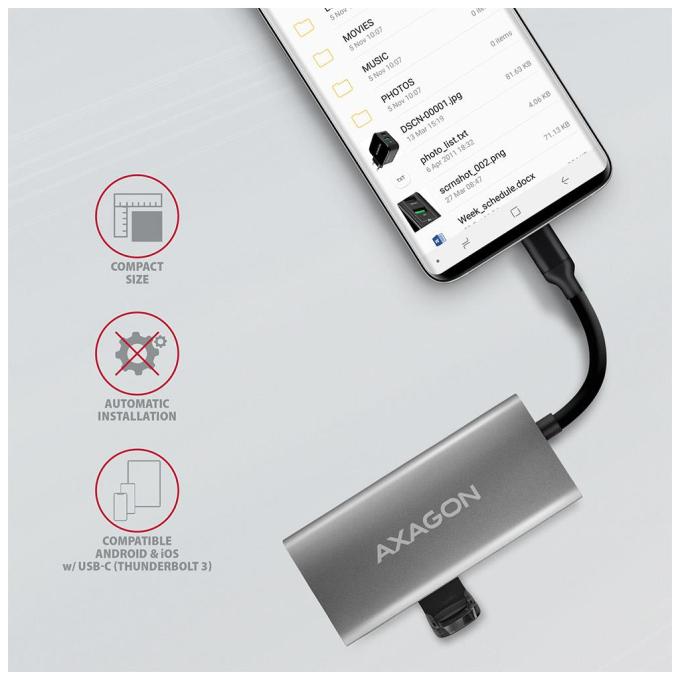 AXAGON HMC-4G2