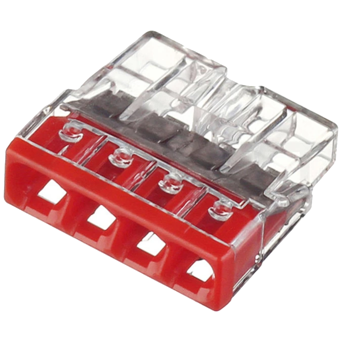 Wago 2273-204 4-провода 0,5-2,5мм2 (без пасты)