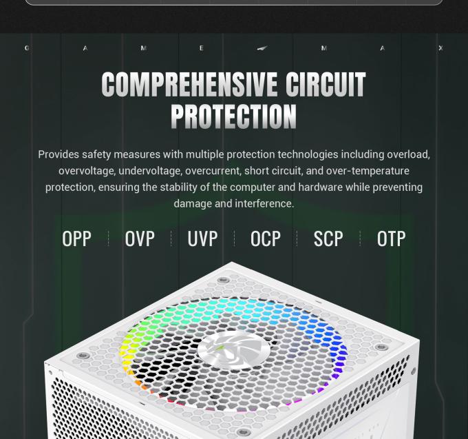 GAMEMAX RGB PRO 1050G WH