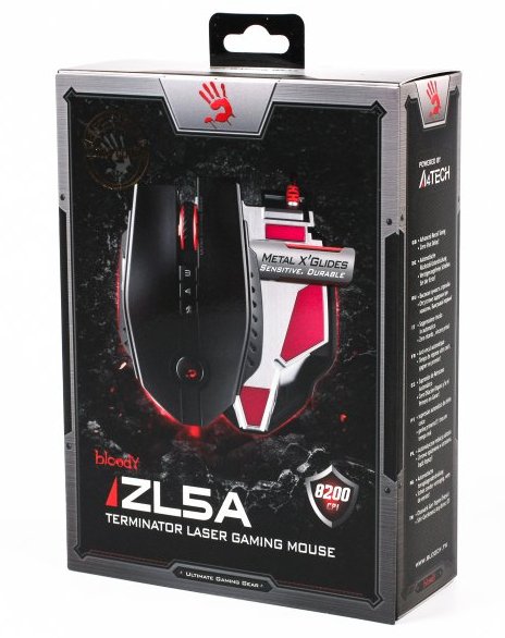 Мышка A4Tech Bloody Sniper ZL5 Black USB