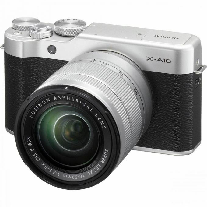 Цифровой фотоаппарат Fujifilm X-A10 XC 16-50mm Kit Silver 16534352
