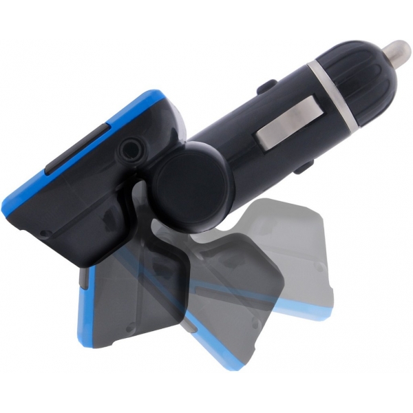 Автомобильный MP3-FM модулятор Grand-X CUFM22GRX blue