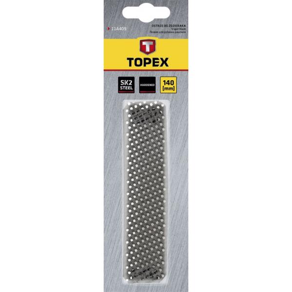 Нож сменный Topex для рубанка 11A406, 140 мм 11A409