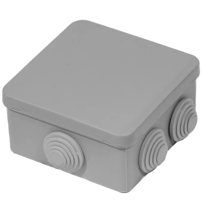 Коробка розподільча квадратна зовнішня IP54, UEA (100х100x50)