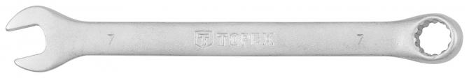 Ключ Topex комбинированный, 7 х 110 мм 35D702
