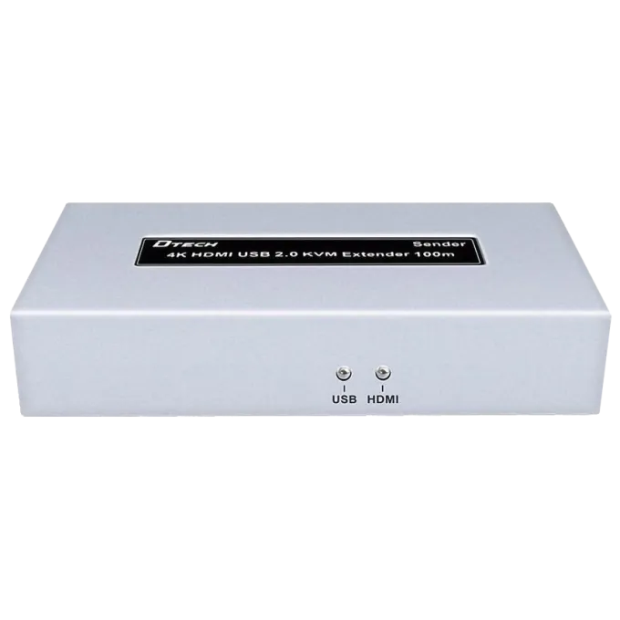 Dtech DT-7051 4K HDMI і USB 2.0 KVM 100м
