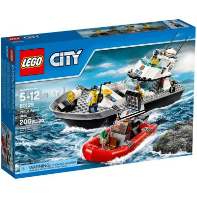 Конструктор LEGO City Police Полицейский патрульный катер 60129