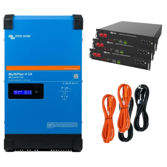 Victron Energy MultiPlus-II + Dyness 2.4кВт 7.2кВт•год
