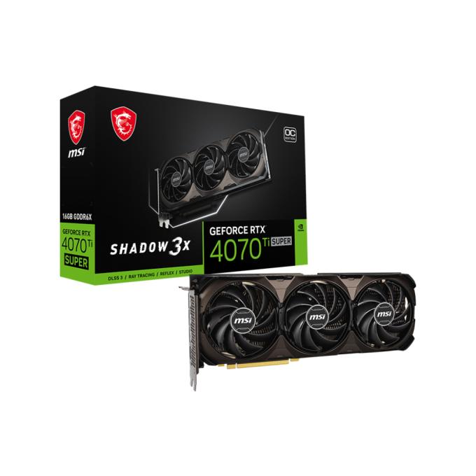 MSI RTX 4070 Ti SUPER 16G SHADOW 3X OC