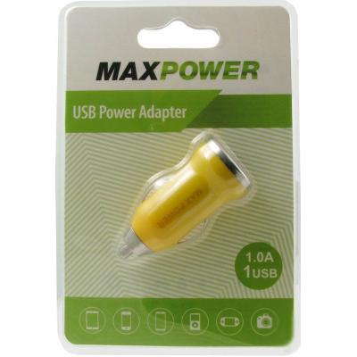 Зарядное устройство MaxPower Mini 1A Yellow 33839