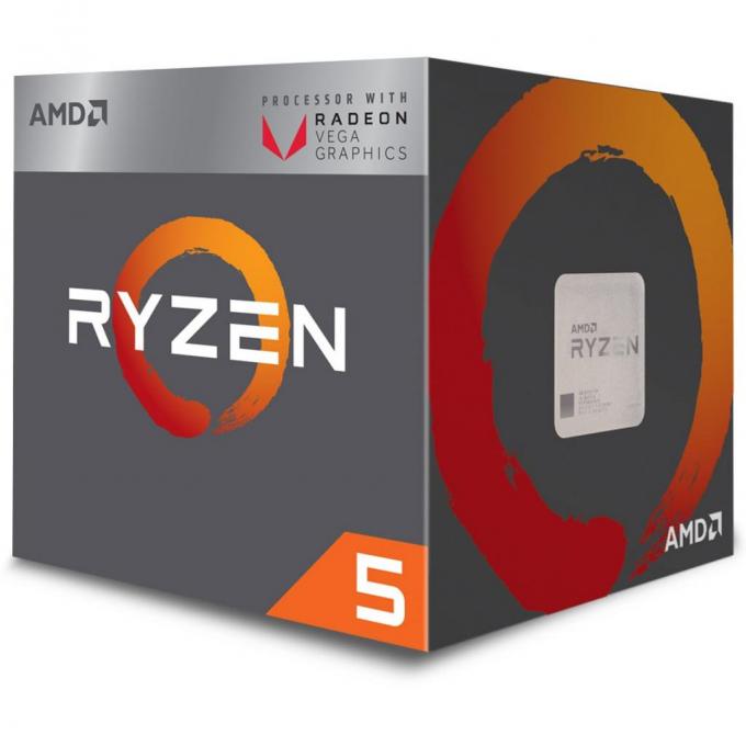 Процессор AMD Ryzen 5 2400G YD2400C5FBBOX