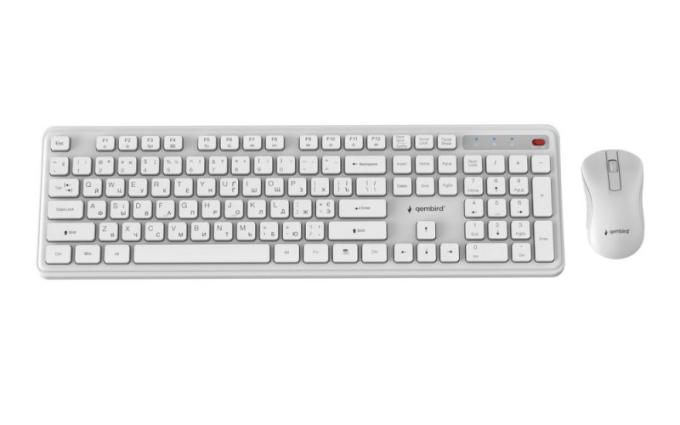 GEMBIRD KBS-WPS-01-W-CYRL