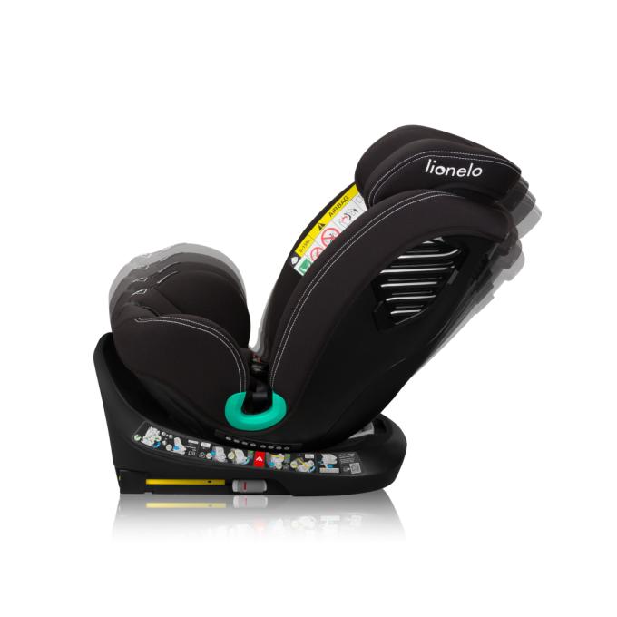 Lionelo LO-BASTIAAN ONE I-SIZE BLACK CARBON
