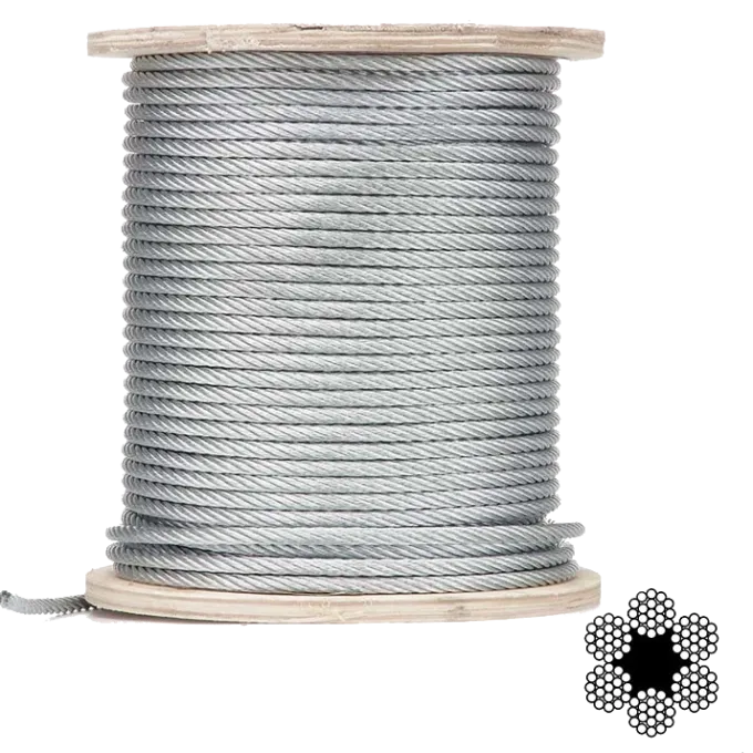 APRO 8мм DIN 3055 (6x7) бухта 100м