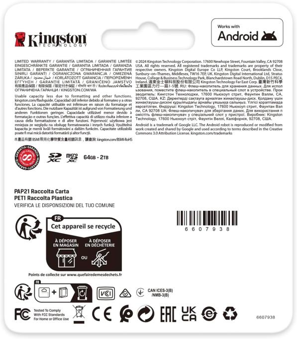 Kingston SDCG4/512GBSP
