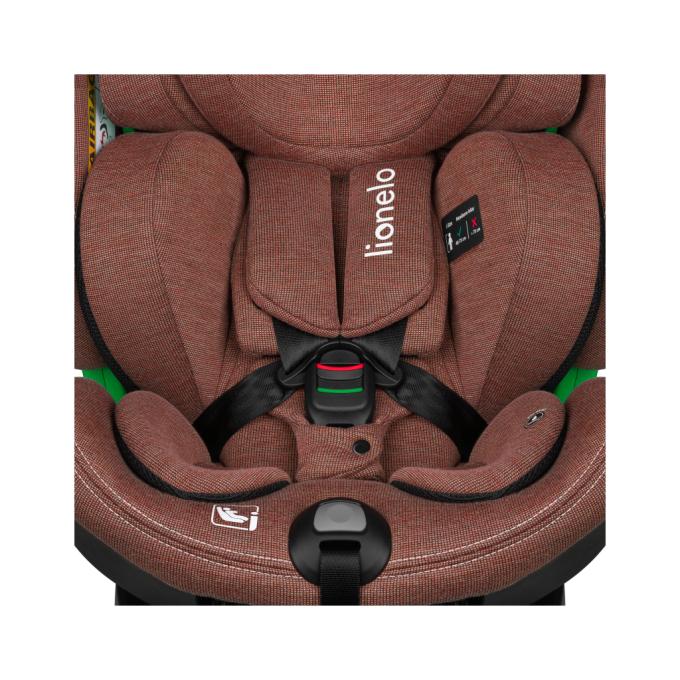 Lionelo LO-HARMONY I-SIZE RED BRICK BAMBOO