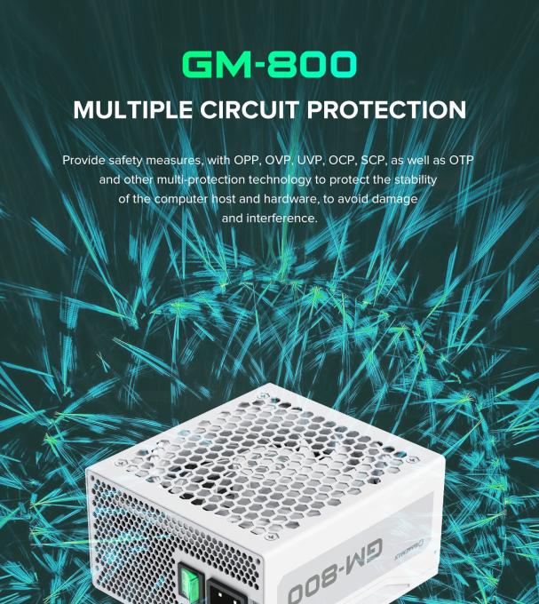 GAMEMAX GM-800 Modular white